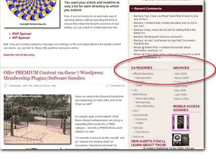 Blog Navigation