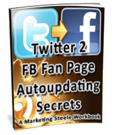 Twitter to Facebook Fan Page Autoupdating